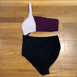 Athleta cutout one piece bathing suit